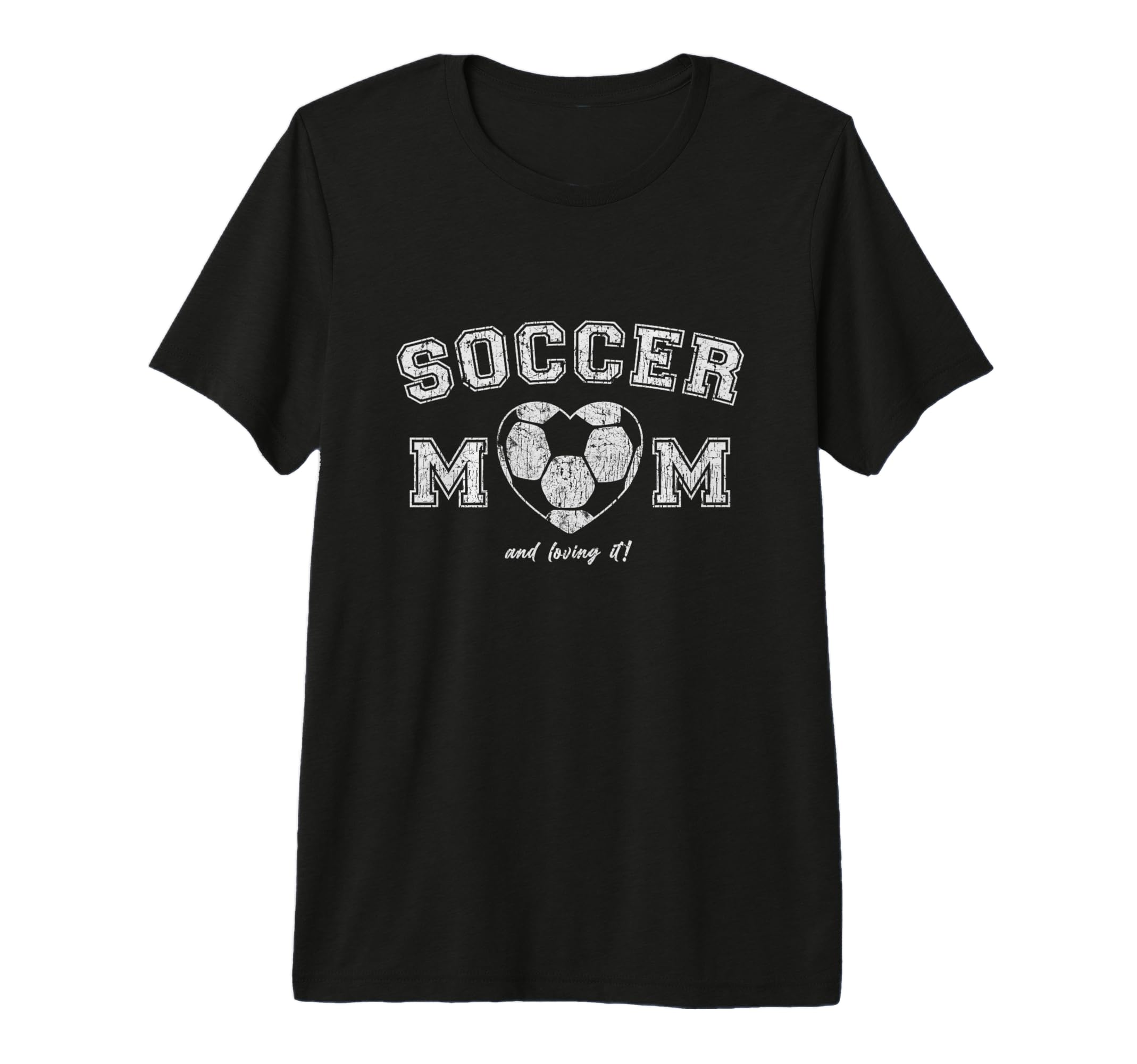 Soccer Mom Heart Casual Tri Blend T-Shirt - Trendy Graphic Men Women - T-Shirt, Sweatshirt, Hoodie