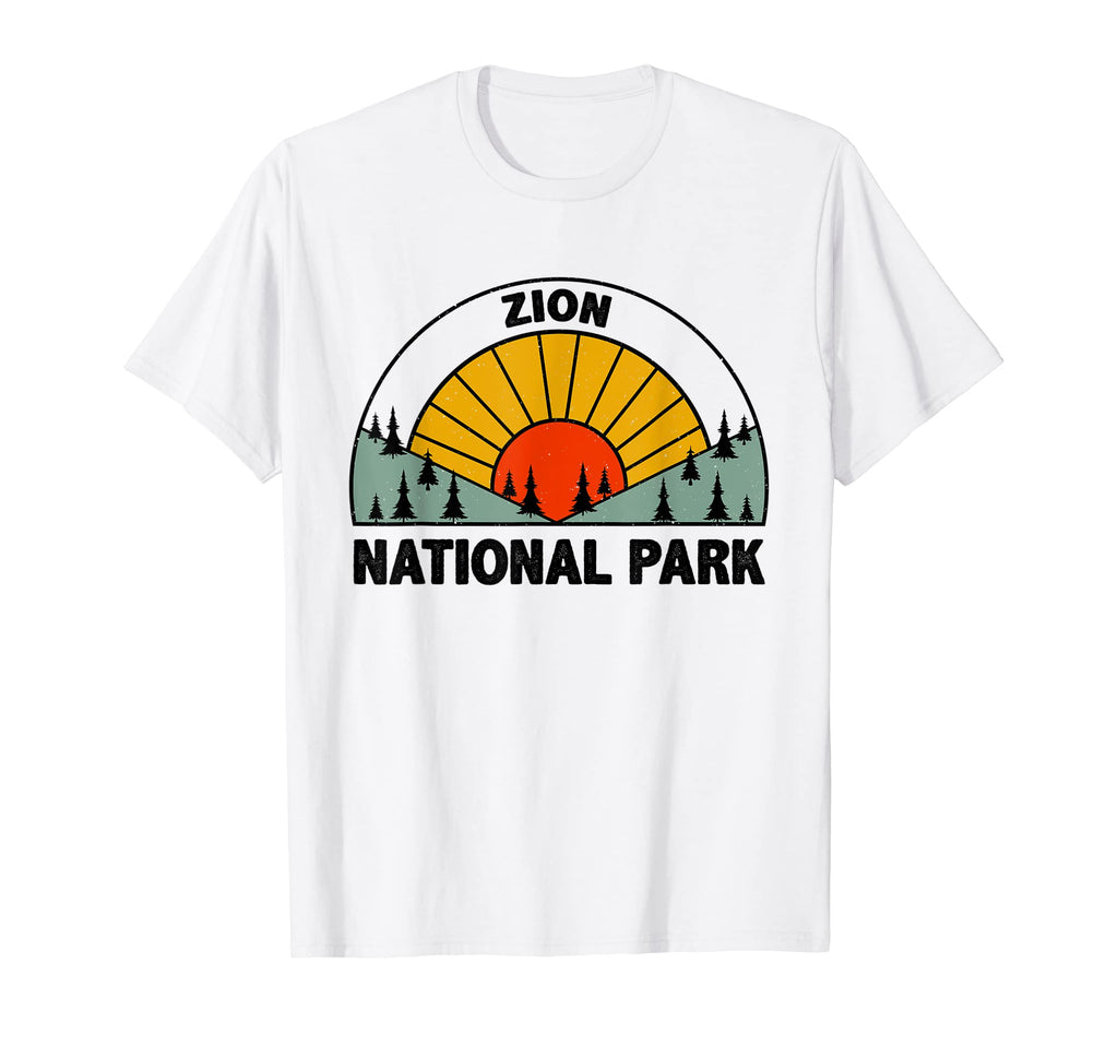 Travel Lovers Zion National Park T-Shirt - Minimalist Print for Adults - T-Shirt, Sweatshirt, Hoodie