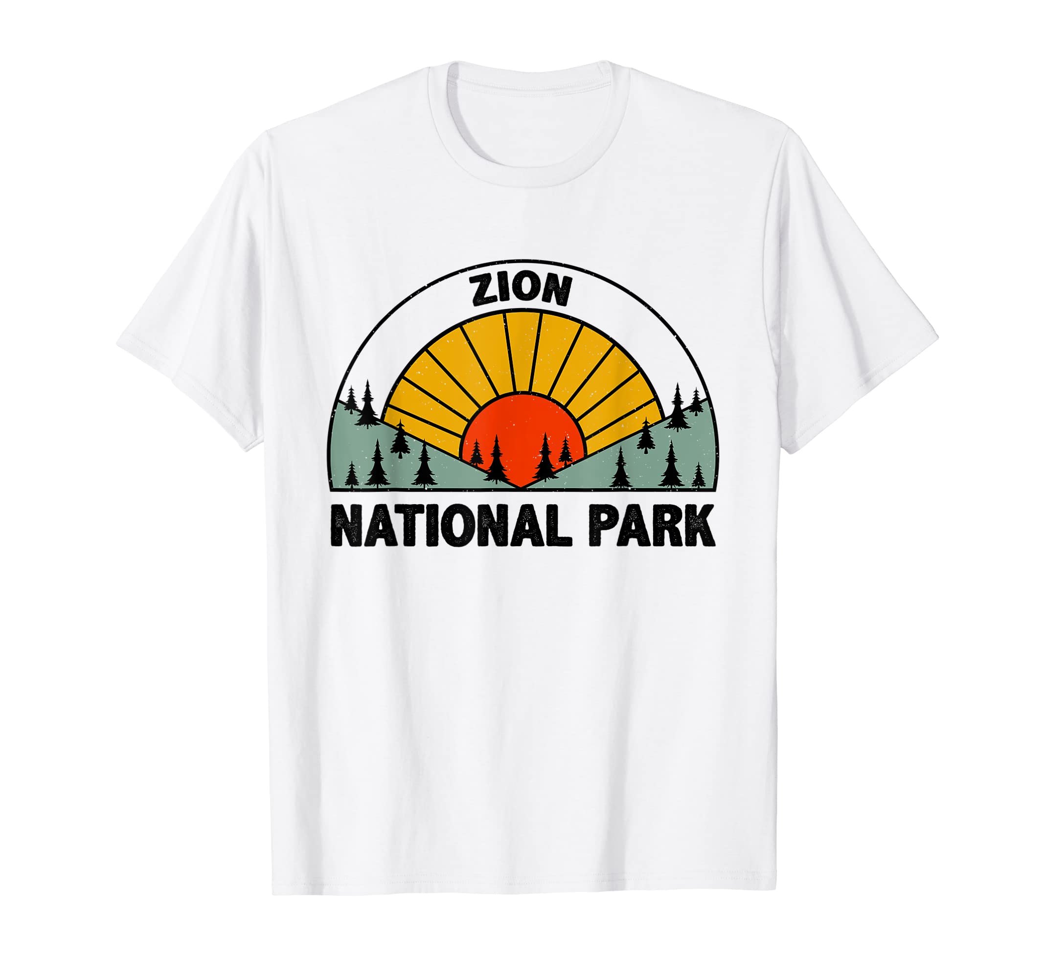 Travel Lovers Zion National Park T-Shirt - Minimalist Print for Adults - T-Shirt, Sweatshirt, Hoodie