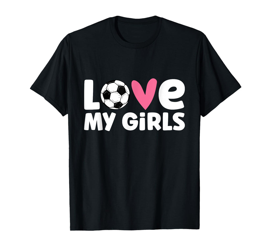 Soccer Love My Parents Soccer Daughters T-Shirt - Graphic Print Men Women - T-Shirt, Sweatshirt, Hoodie