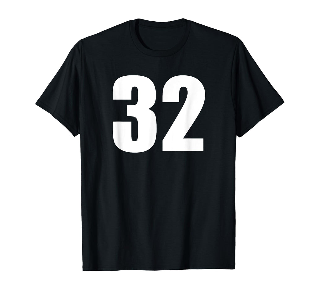 Sports Number 32 Baseball Football T-Shirt - Streetwear Style Unisex - T-Shirt, Sweatshirt, Hoodie