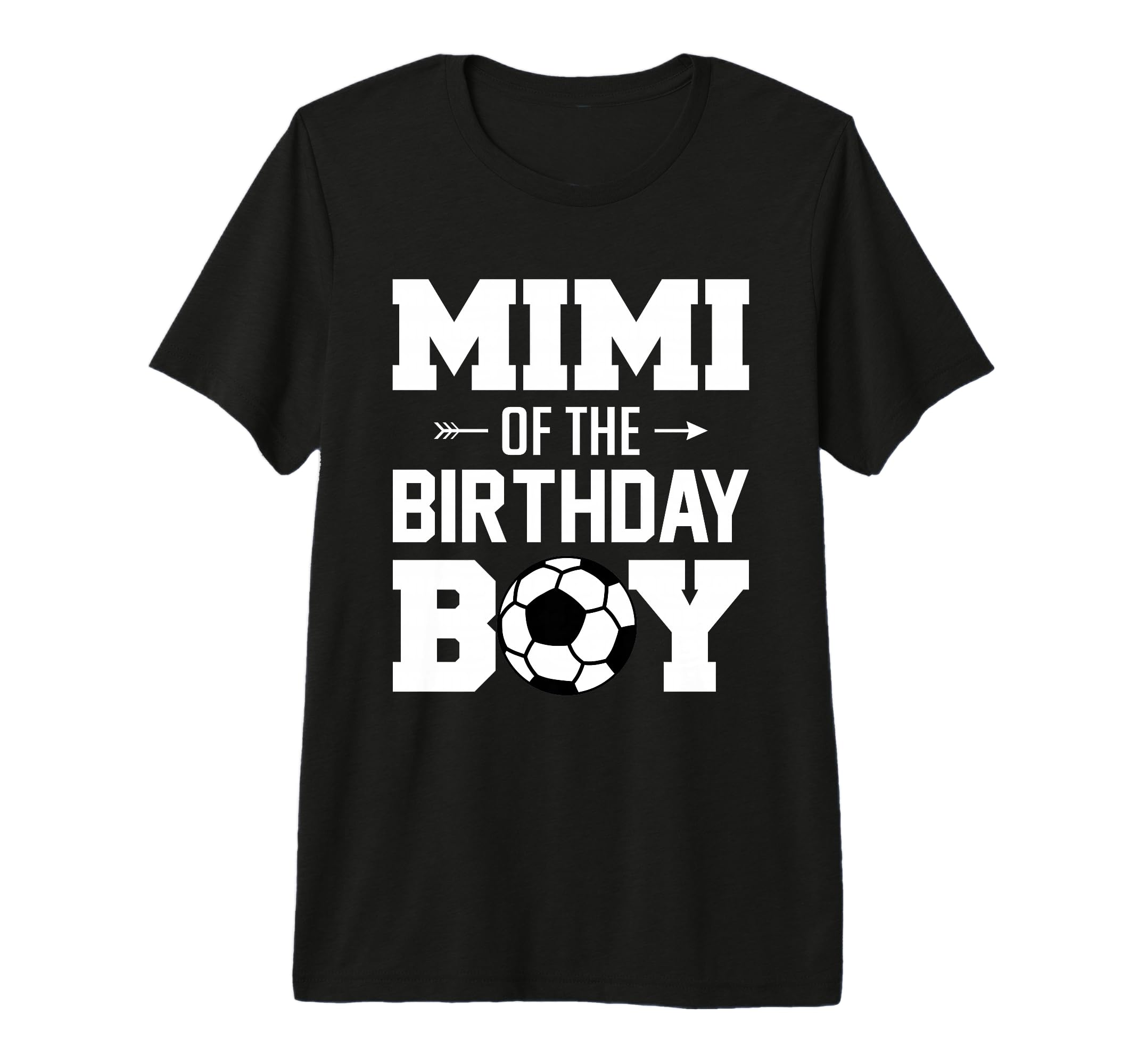 Mimi Birthday Funny Soccer Family T-Shirt - Minimalist Print Unisex - T-Shirt, Sweatshirt, Hoodie
