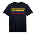 Colombia Colombian Flag Sport Soccer T-Shirt - Trendy Graphic Unisex - T-Shirt, Sweatshirt, Hoodie