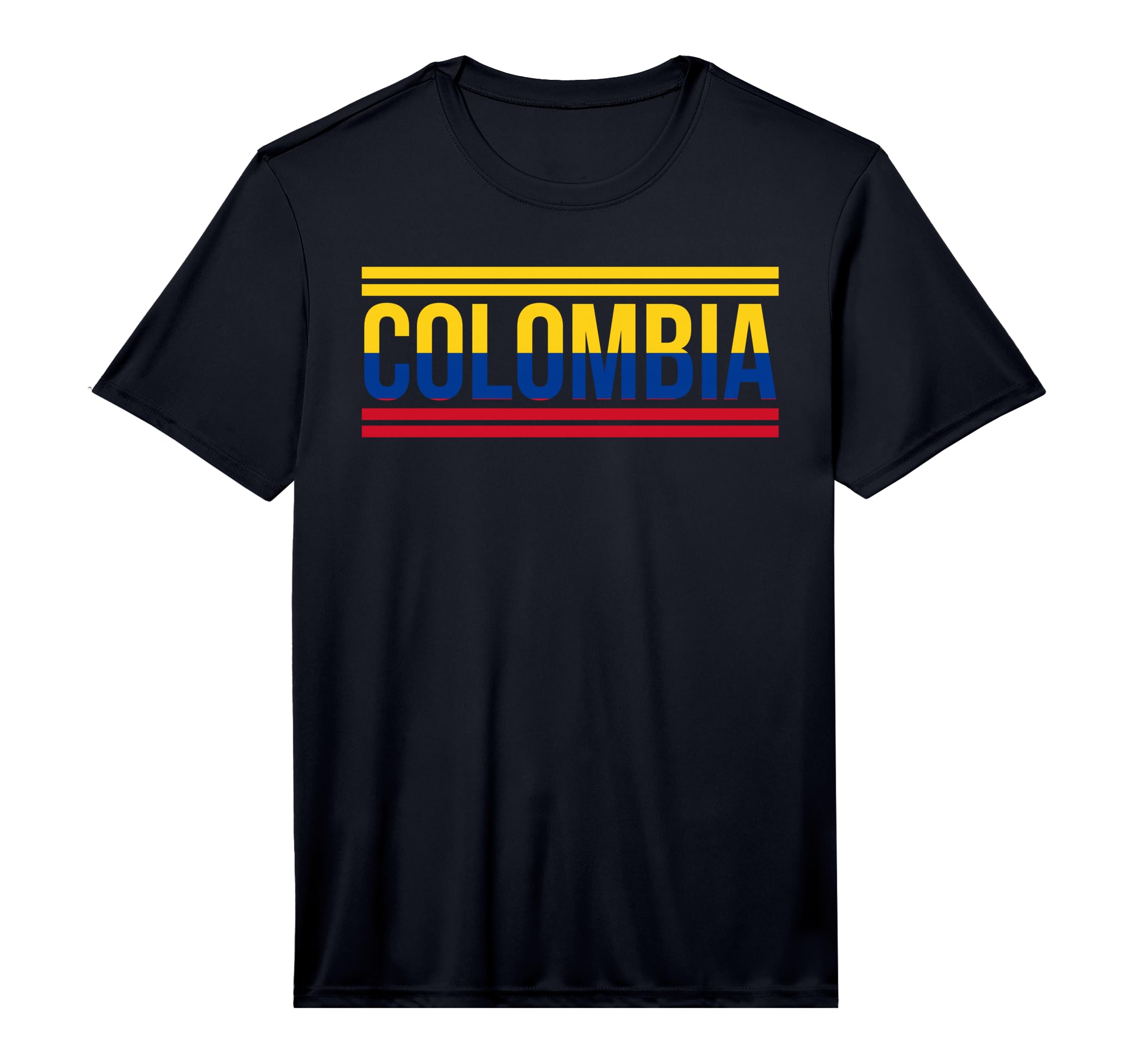 Colombia Colombian Flag Sport Soccer T-Shirt - Trendy Graphic Unisex - T-Shirt, Sweatshirt, Hoodie