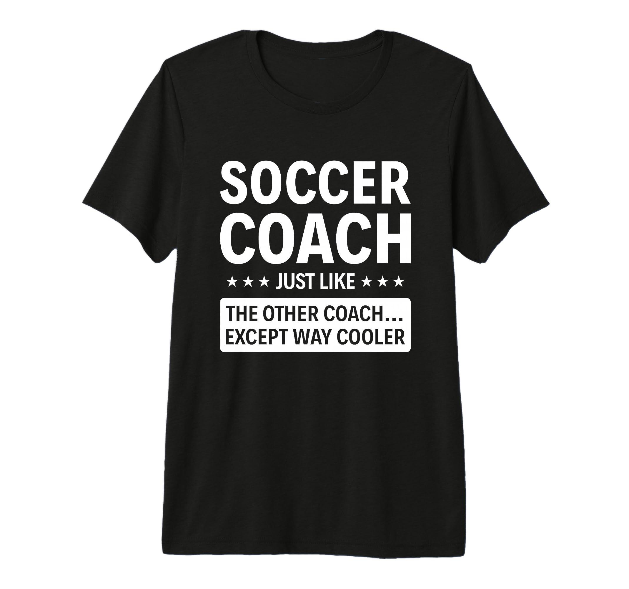 Soccer Coach Except Way Cooler Tri Blend T-Shirt - Unique Graphic Men Women - T-Shirt, Sweatshirt, Hoodie