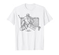 Torwart Eishockey Sport Sweatshirt - Minimalist Print for Adults - T-Shirt, Sweatshirt, Hoodie