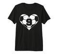 Soccer Number 9 Jersey Funny Soccer T-Shirt - Trendy Graphic for Adults - T-Shirt, Sweatshirt, Hoodie