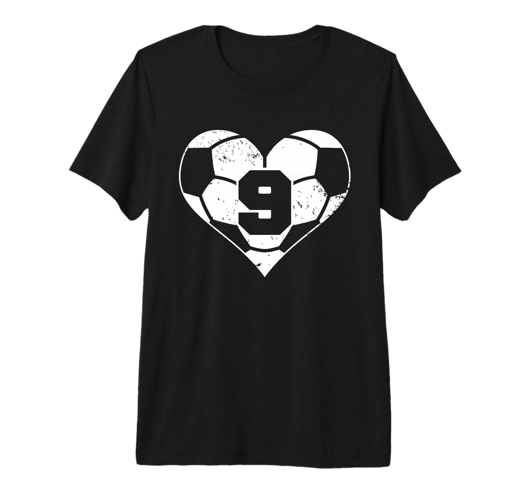 Soccer Number 9 Jersey Funny Soccer T-Shirt - Trendy Graphic for Adults - T-Shirt, Sweatshirt, Hoodie