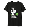 Eat Sleep Soccer Repeat Sport Player T-Shirt - Trendy Graphic for Adults - T-Shirt, Sweatshirt, Hoodie