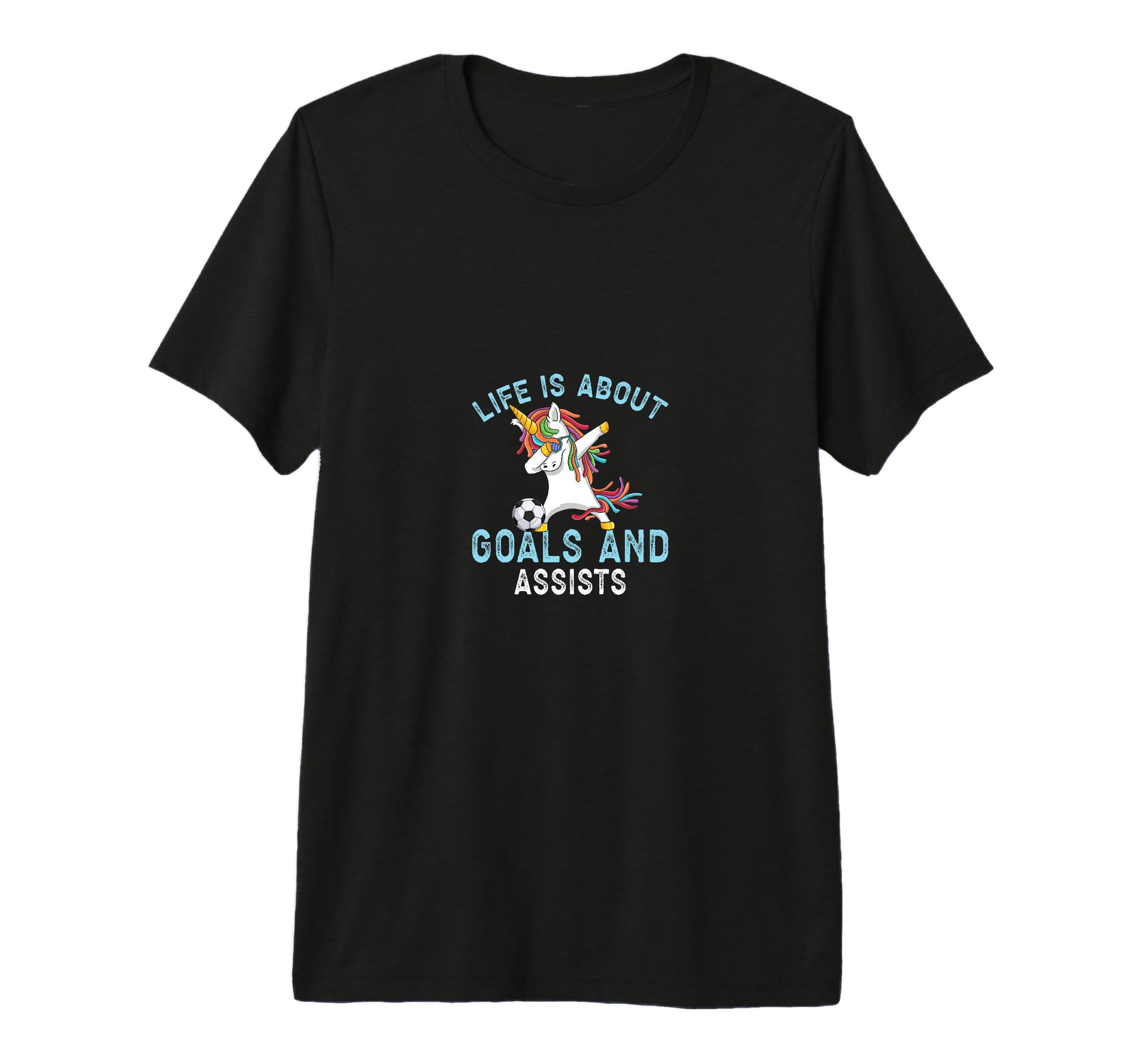Soccer Funny Life Is About Goals T-Shirt - Casual Everyday Wear for Adults - T-Shirt, Sweatshirt, Hoodie