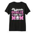 Field Hockey Goalkeeper Mom Proud Field T-Shirt - Minimalist Print Unisex - T-Shirt, Sweatshirt, Hoodie