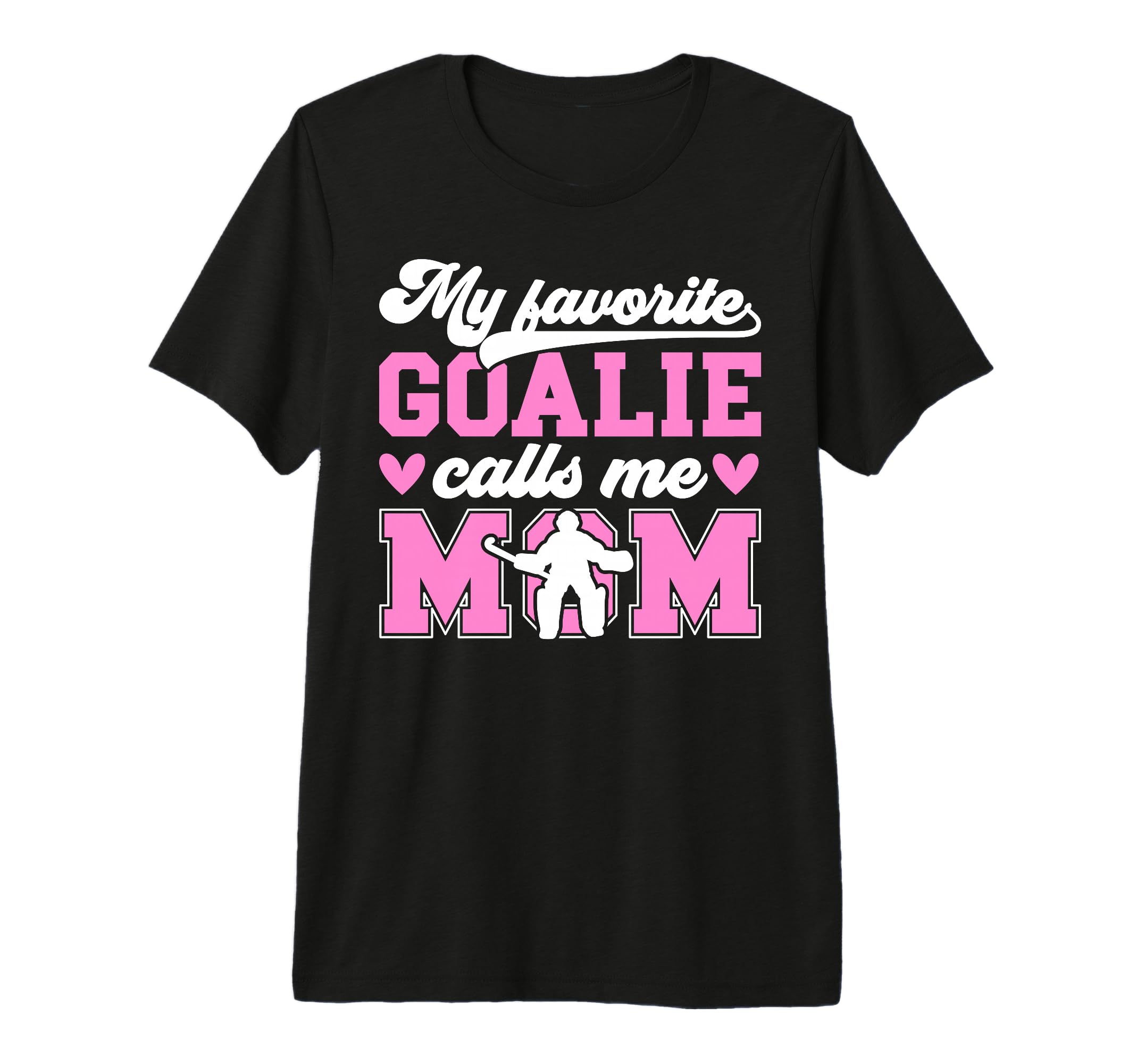 Field Hockey Goalkeeper Mom Proud Field T-Shirt - Minimalist Print Unisex - T-Shirt, Sweatshirt, Hoodie