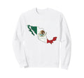 Mexico Flag Mexican Hispanic Pride Sweatshirt - Trendy Graphic Unisex - T-Shirt, Sweatshirt, Hoodie