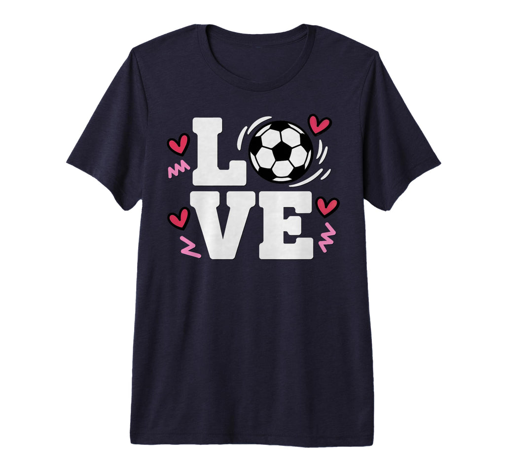 Soccer Player Love Beautiful Game Sports T-Shirt - Graphic Print Unisex - T-Shirt, Sweatshirt, Hoodie