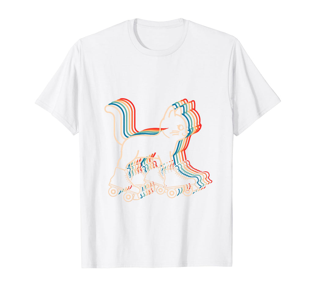 Cat Roller Skates Fun Skating Lifestyle T-Shirt - Streetwear Style Unisex - T-Shirt, Sweatshirt, Hoodie