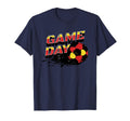 Soccer Game Day Splatter Red T-Shirt - Fun Novelty Design for Adults - T-Shirt, Sweatshirt, Hoodie