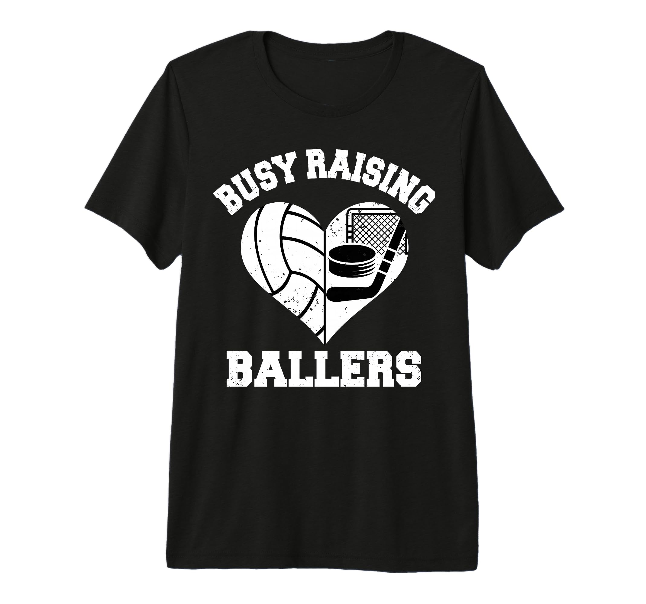 Busy Raising Ballers Volleyball T-Shirt - Custom Art Print for Adults - T-Shirt, Sweatshirt, Hoodie