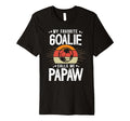 Mens My Favorite Soccer Goalie Papaw Soccer T-Shirt - Graphic Print Unisex - T-Shirt, Sweatshirt, Hoodie