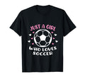 Just Who Loves Soccer Funny Sayings T-Shirt - Fun Novelty Design Unisex - T-Shirt, Sweatshirt, Hoodie