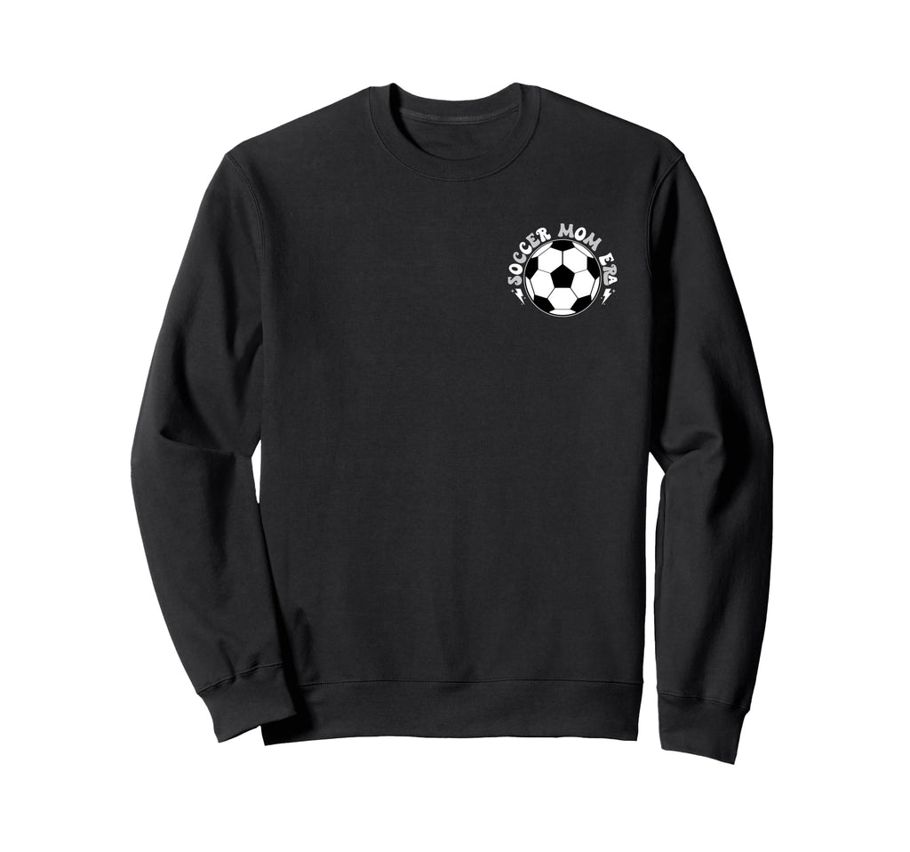 My Soccer Mom Era Groovy 2 Sides Sweatshirt - Fun Novelty Design Unisex - T-Shirt, Sweatshirt, Hoodie