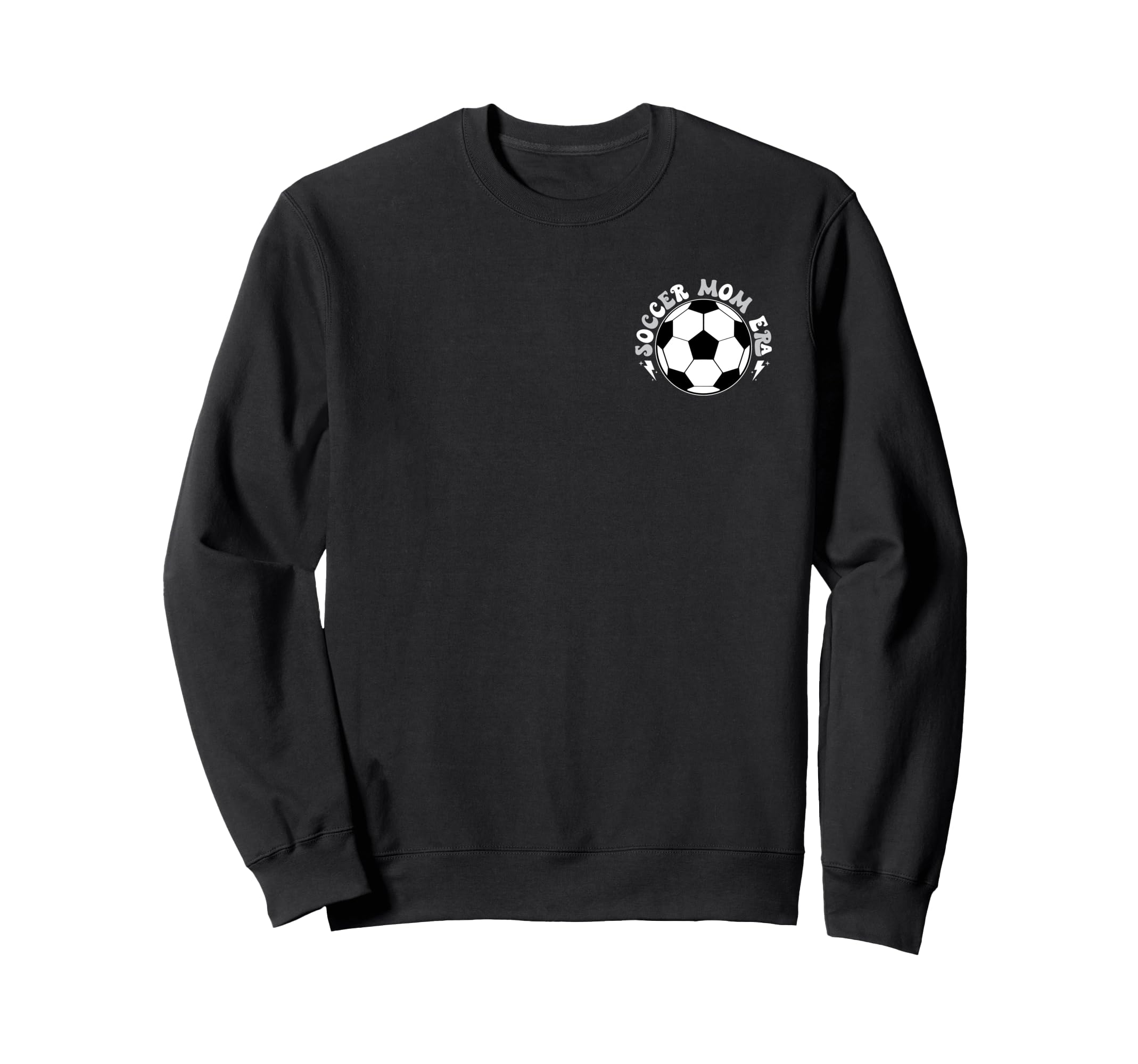 My Soccer Mom Era Groovy 2 Sides Sweatshirt - Novelty Apparel for Adults - T-Shirt, Sweatshirt, Hoodie