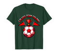 I Bleed Team Colors Proud Soccer T-Shirt - Fun Novelty Design for Adults - T-Shirt, Sweatshirt, Hoodie