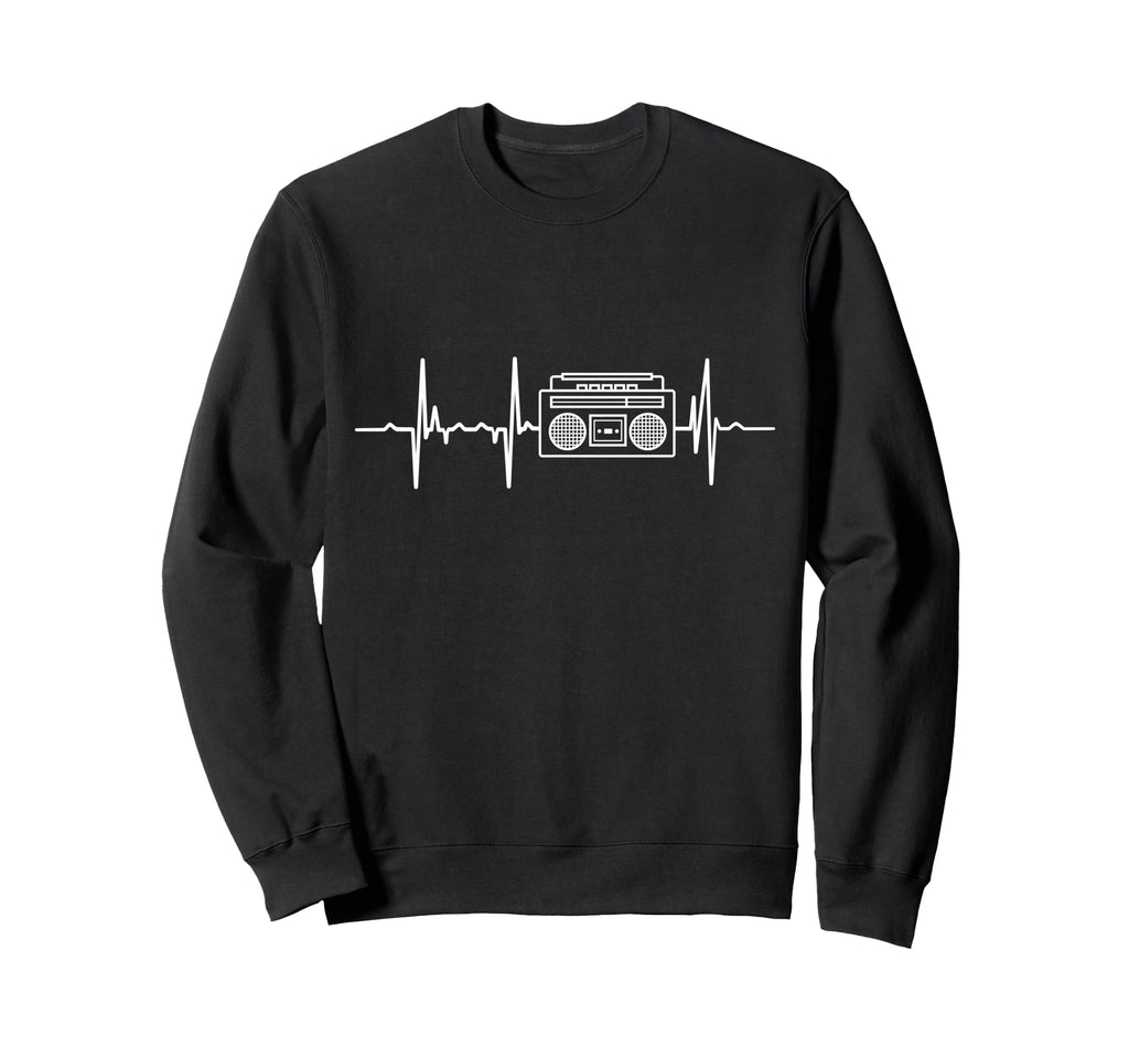 Oldschool Hip Hop Music Sweatshirt - Aesthetic Graphic for Adults - T-Shirt, Sweatshirt, Hoodie