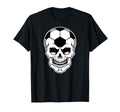 Soccer Skull Funny Soccer T-Shirt - Fun Novelty Design Unisex - T-Shirt, Sweatshirt, Hoodie