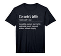 Mens Soccer Coachs Wife Definition T-Shirt - Custom Art Print for Adults - T-Shirt, Sweatshirt, Hoodie
