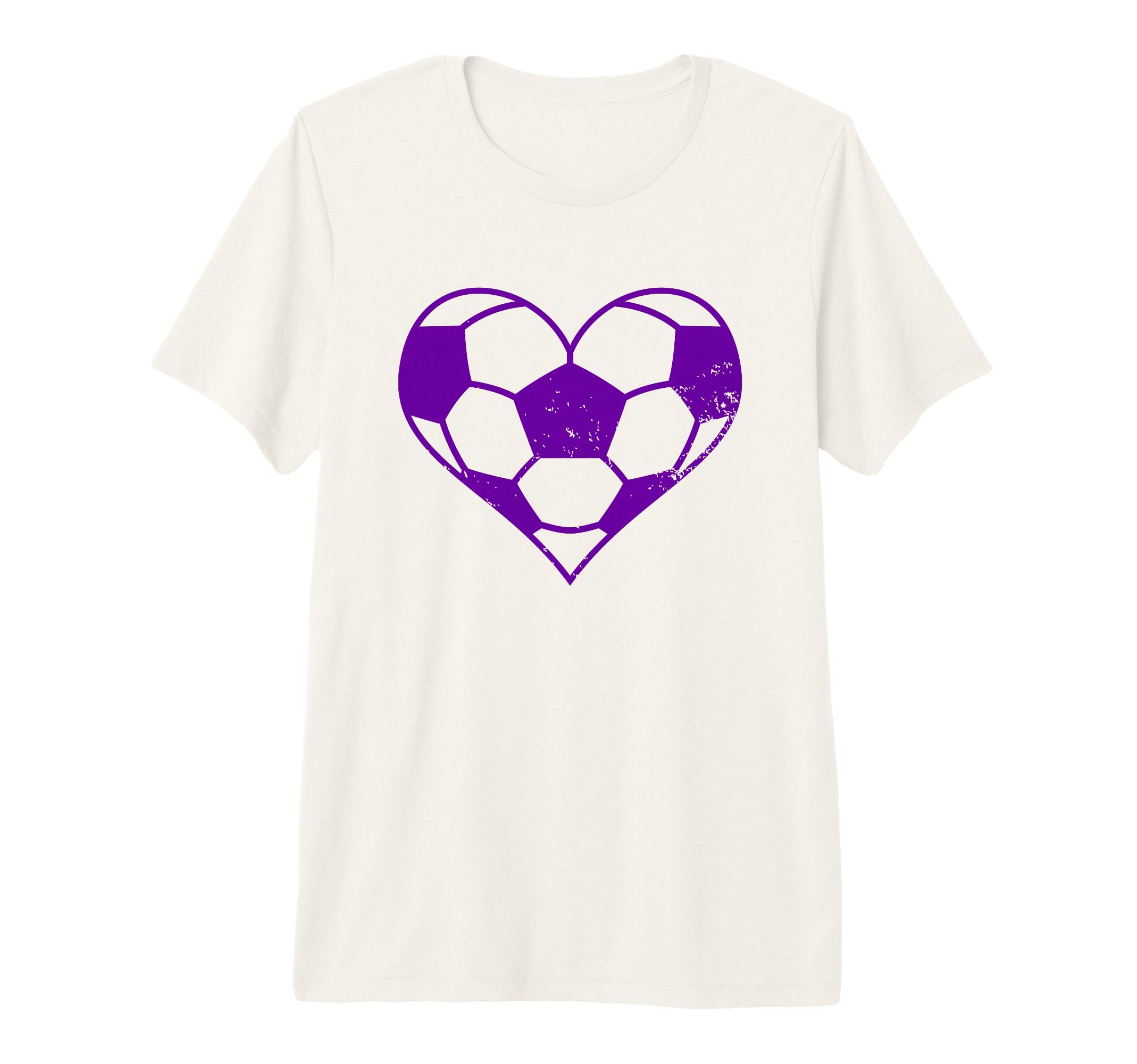 Soccer Heart Funny Soccer Player Mom Tri T-Shirt - Unique Graphic Unisex - T-Shirt, Sweatshirt, Hoodie