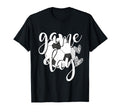 Game Day Soccer Ball Hearts Soccer T-Shirt - Aesthetic Graphic Men Women - T-Shirt, Sweatshirt, Hoodie