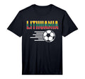 Lithuania Soccer Fans Jersey Support T-Shirt - Unique Graphic Unisex - T-Shirt, Sweatshirt, Hoodie