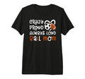 Crazy Proud Always Loud Ball Mom T-Shirt - Streetwear Style Unisex - T-Shirt, Sweatshirt, Hoodie