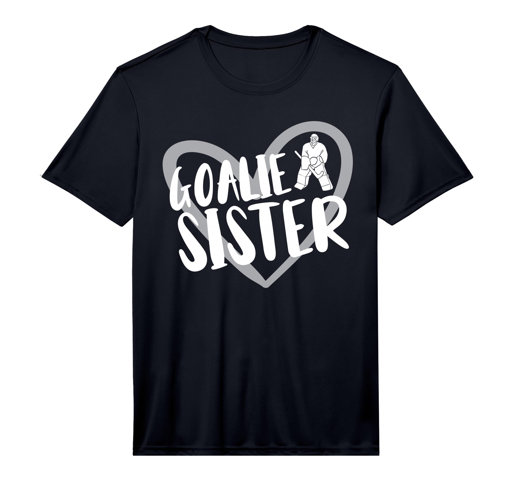 Hockey Goalkeeper Sister Performance T-Shirt - Custom Art Print Unisex - T-Shirt, Sweatshirt, Hoodie