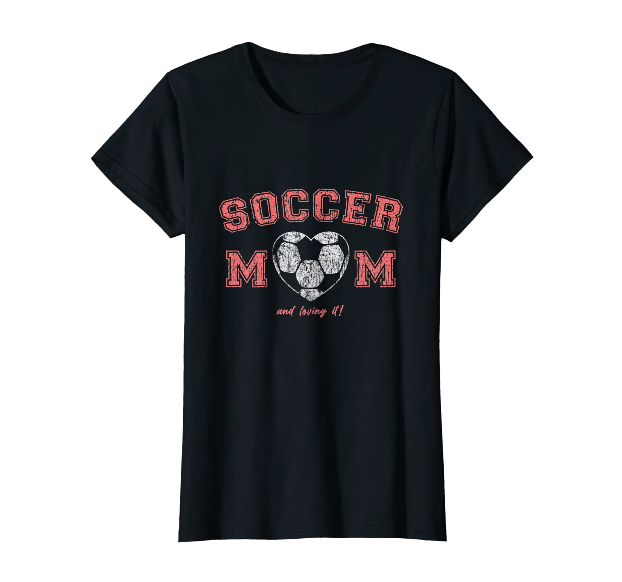 Womens Soccer Mom Heart T-Shirt - Custom Art Print Unisex - T-Shirt, Sweatshirt, Hoodie