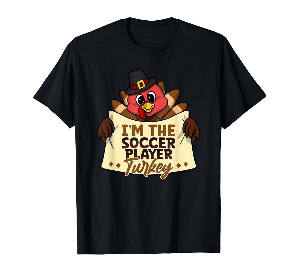 Im Soccer Player Turkey Family Matching T-Shirt - Trendy Graphic Unisex - T-Shirt, Sweatshirt, Hoodie