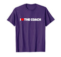 I Love Heart Coach Co Hoodie - Trendy Graphic for Adults - T-Shirt, Sweatshirt, Hoodie