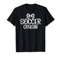 Soccer Cousin Coquette Soccer Player T-Shirt - Minimalist Print Men Women - T-Shirt, Sweatshirt, Hoodie