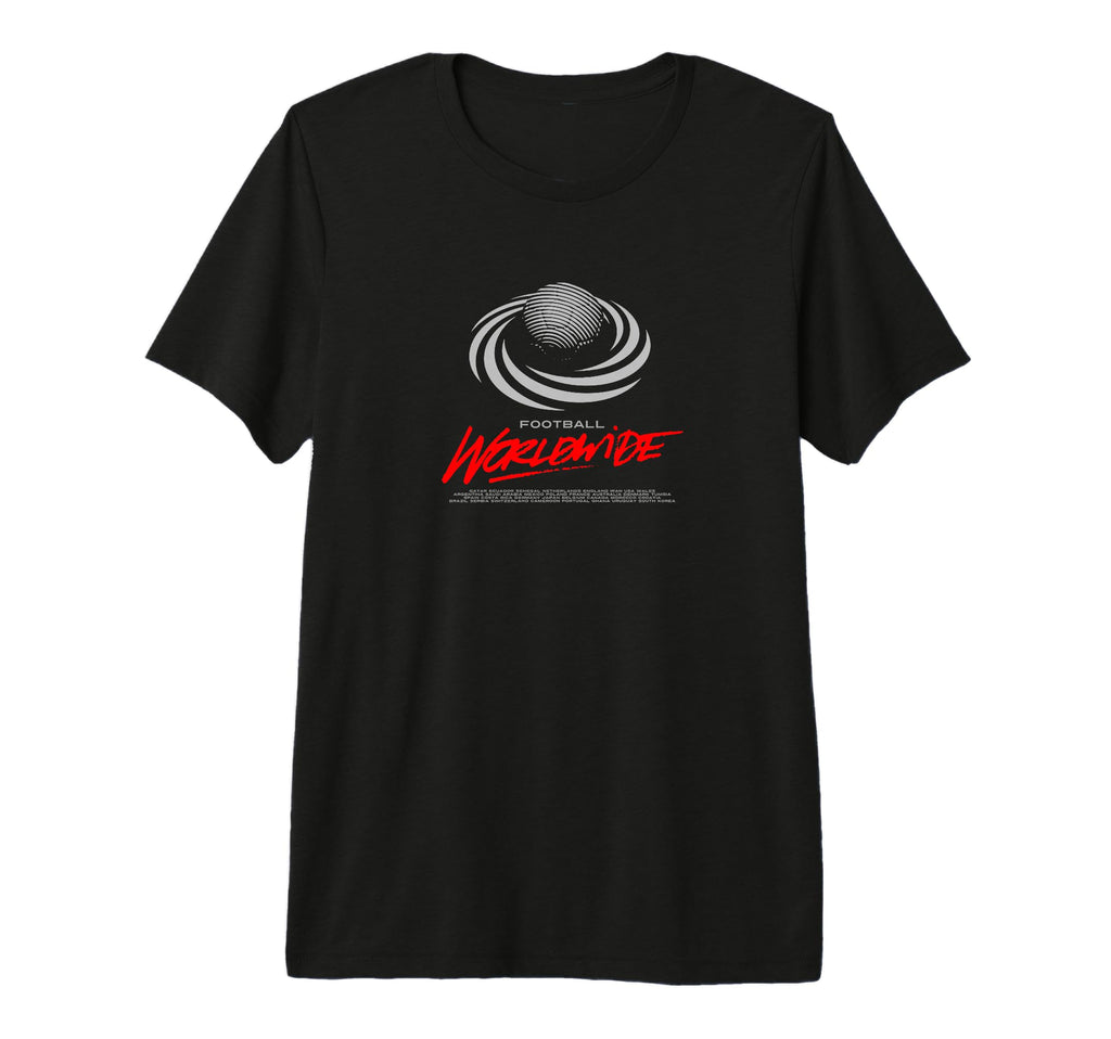 Football Worldwide 2022 Tournament T-Shirt - Graphic Print for Adults - T-Shirt, Sweatshirt, Hoodie