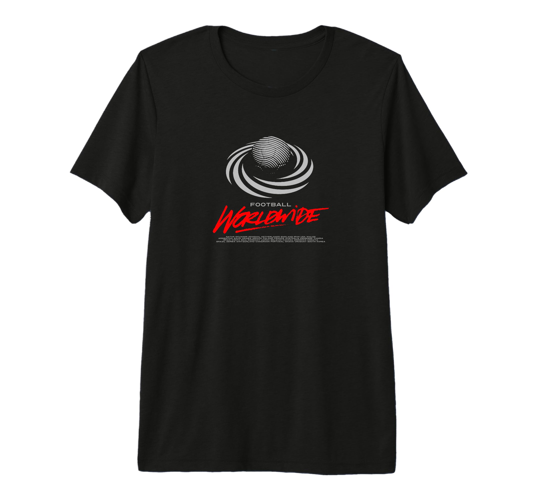 Football Worldwide 2022 Tournament T-Shirt - Graphic Print for Adults - T-Shirt, Sweatshirt, Hoodie