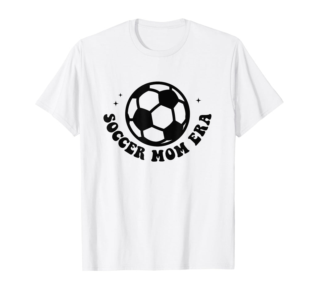 My Soccer Mom Era Groovy Soccer Mama T-Shirt - Casual Everyday Wear Unisex - T-Shirt, Sweatshirt, Hoodie
