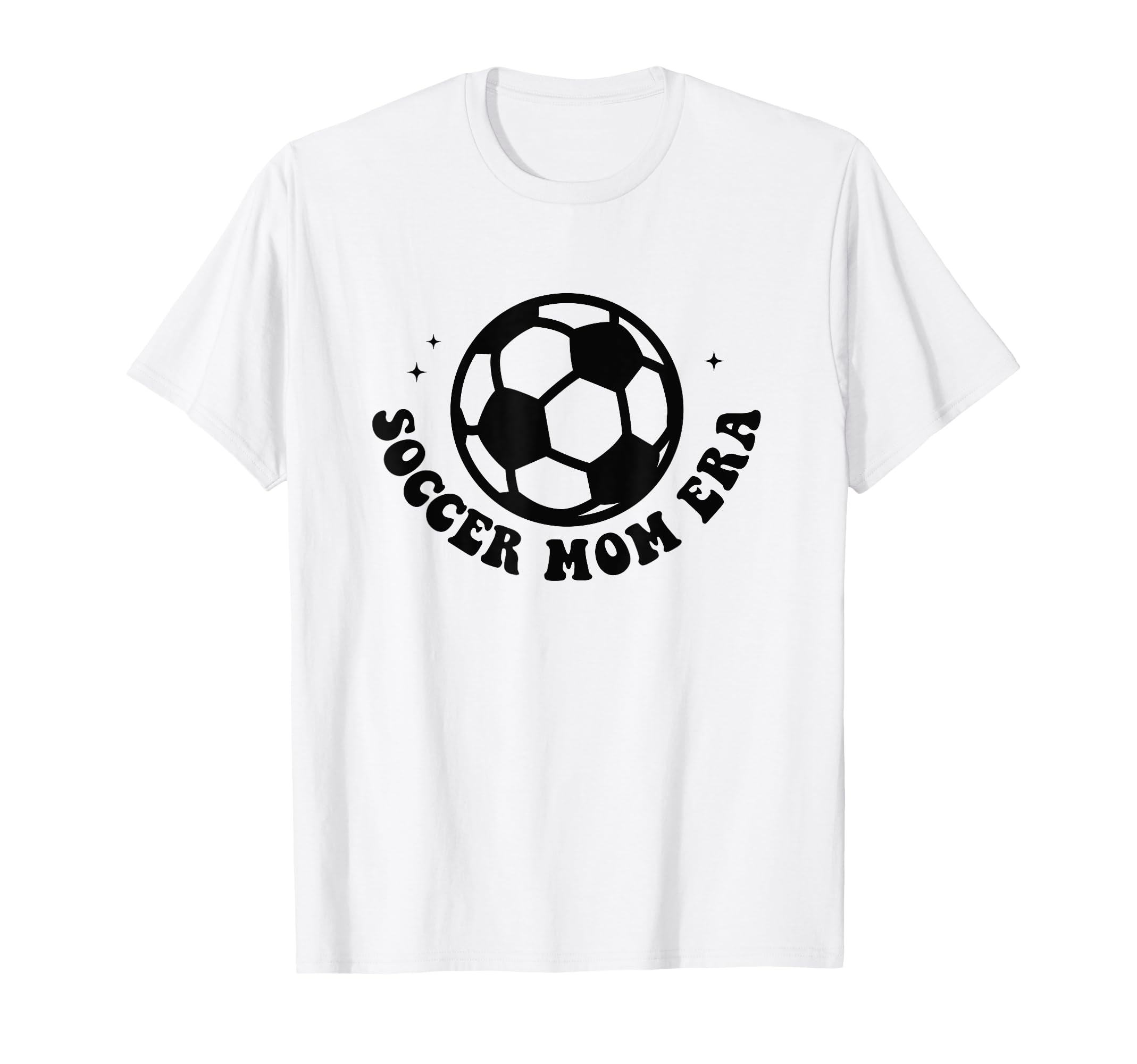 My Soccer Mom Era Groovy Soccer T-Shirt - Fun Novelty Design for Adults - T-Shirt, Sweatshirt, Hoodie