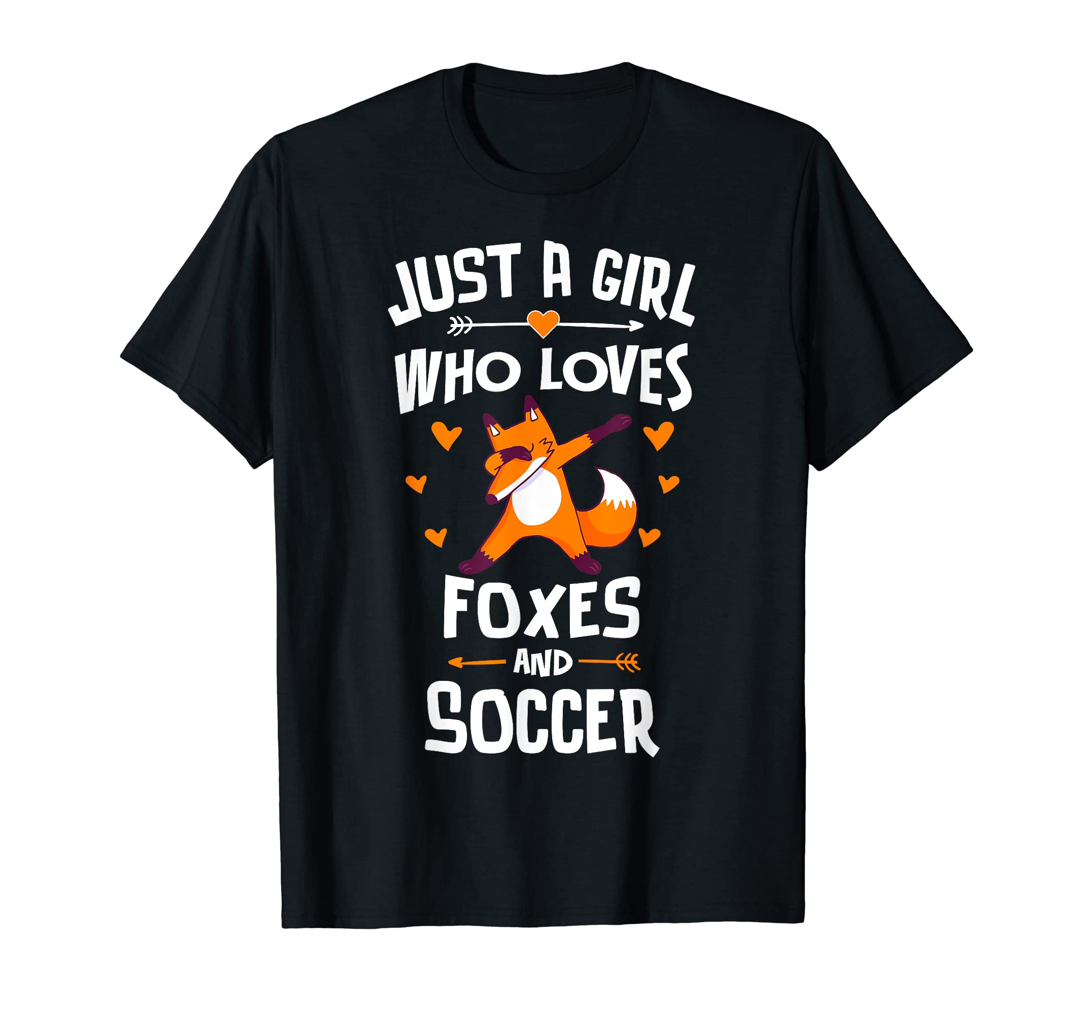 Just Who Loves Foxes And Soccer Gift T-Shirt - Novelty Apparel Unisex - T-Shirt, Sweatshirt, Hoodie