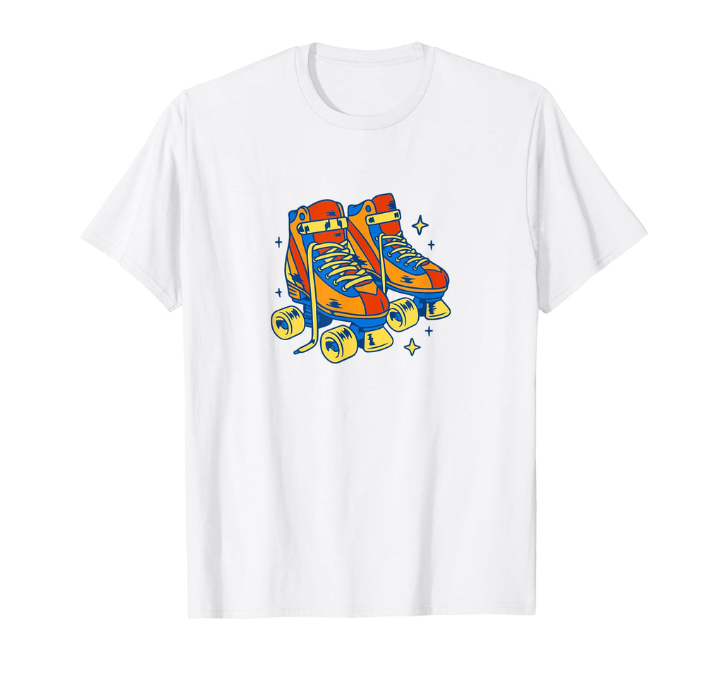 Colorful Roller Skates T-Shirt - Streetwear Style Men Women - T-Shirt, Sweatshirt, Hoodie