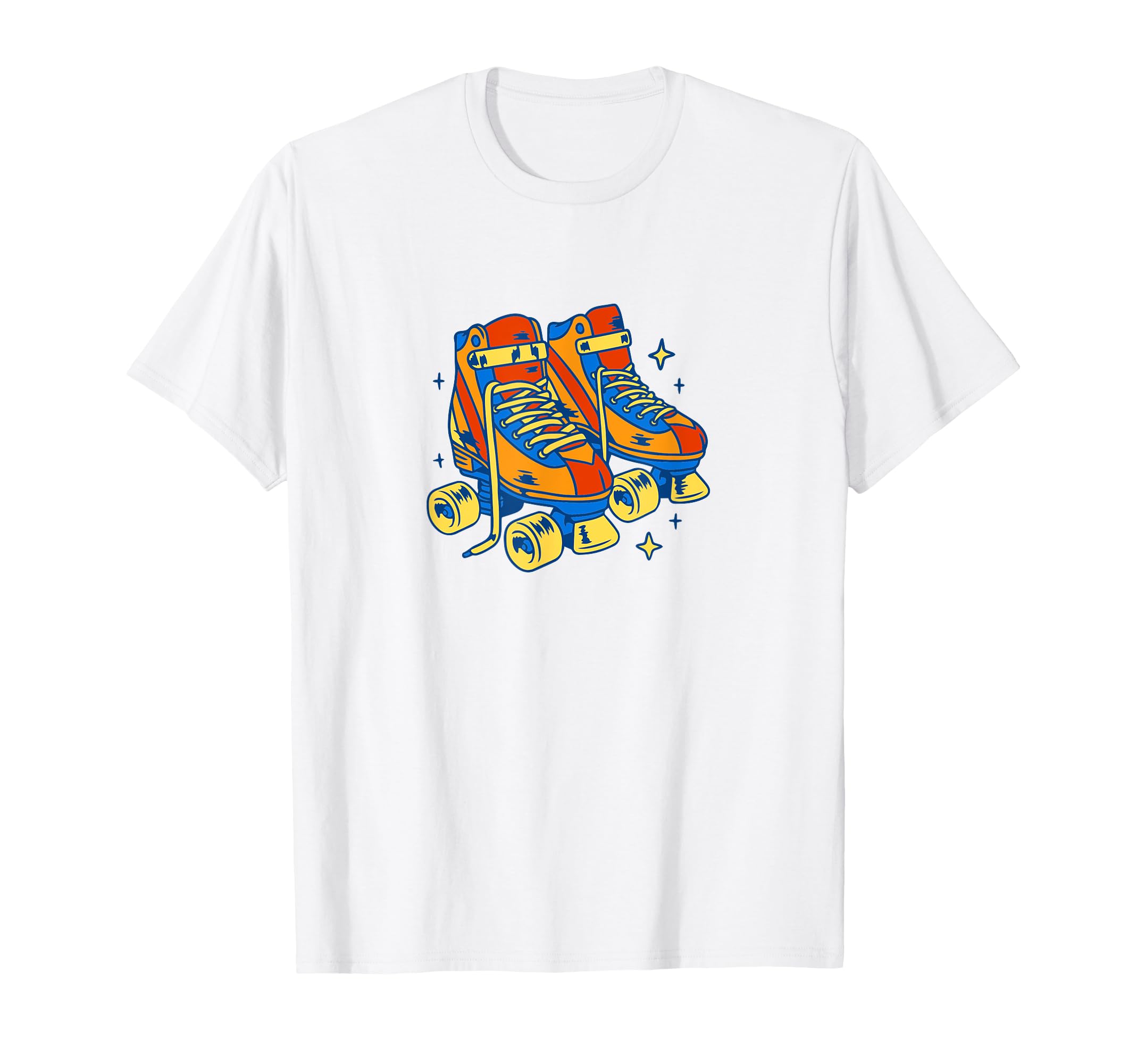 Colorful Roller Skates T-Shirt - Streetwear Style Men Women - T-Shirt, Sweatshirt, Hoodie