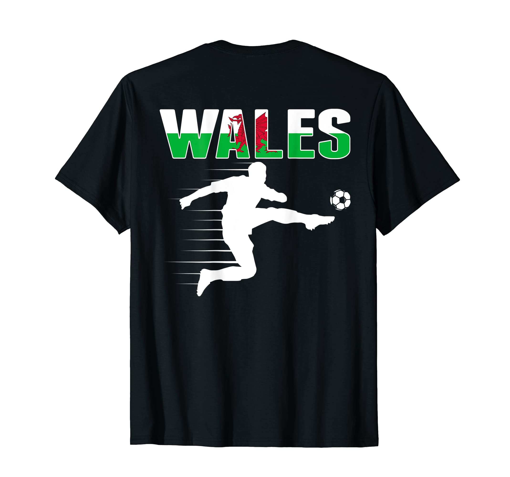 Wales Soccer Fans Jersey Proud Welsh T-Shirt - Minimalist Print for Adults - T-Shirt, Sweatshirt, Hoodie