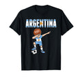 Dabbing Soccer Argentina Soccer Fan T-Shirt - Graphic Print for Adults - T-Shirt, Sweatshirt, Hoodie