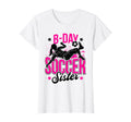Funny Soccer Lover Sisters Soccer T-Shirt - Fun Novelty Design Men Women - T-Shirt, Sweatshirt, Hoodie