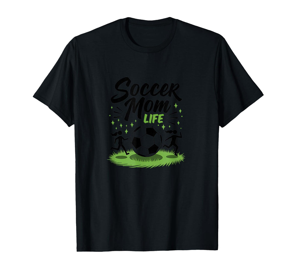 Soccer Mom Life Proud Parent Team Sweatshirt - Custom Art Print Men Women - T-Shirt, Sweatshirt, Hoodie