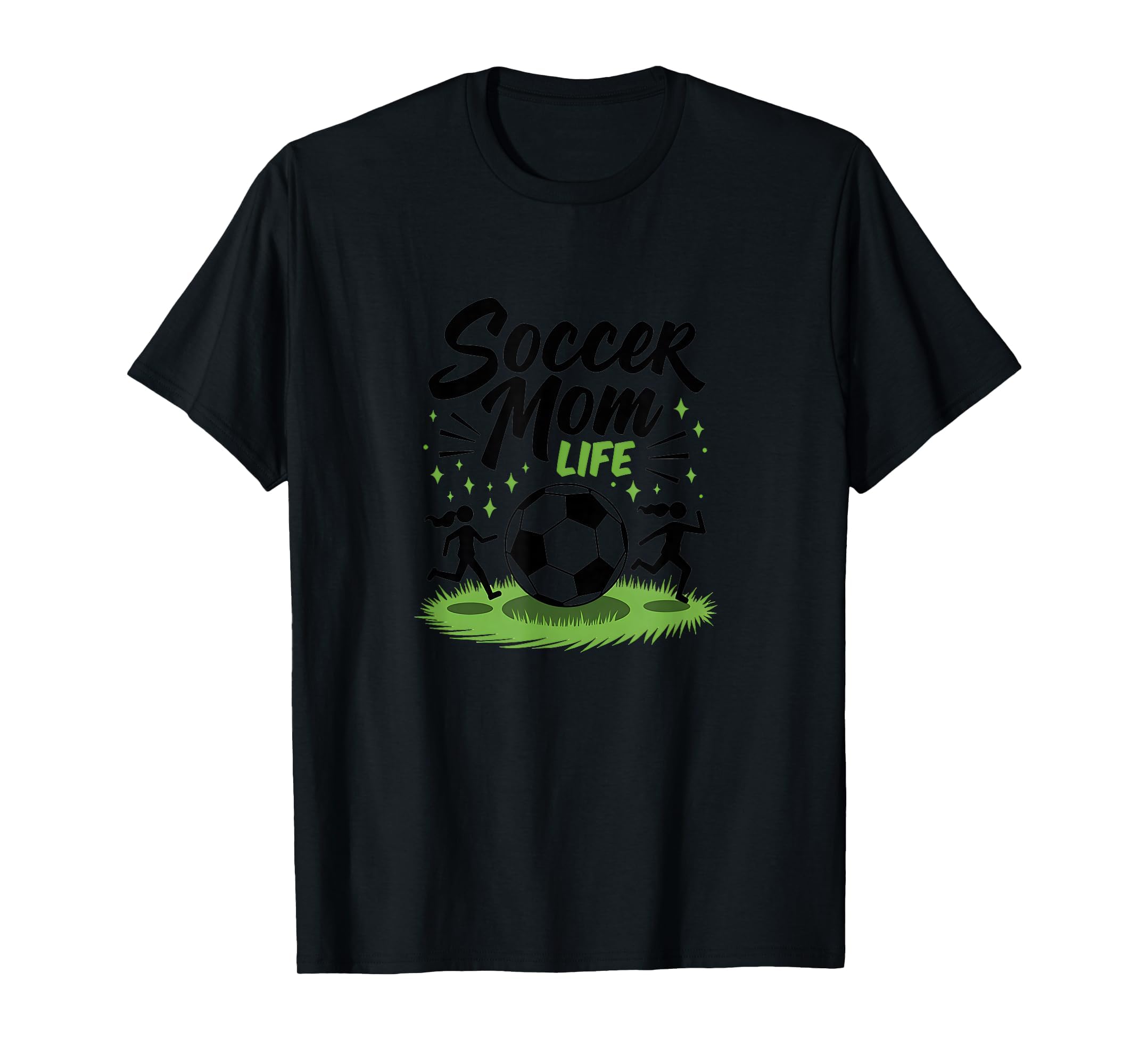 Soccer Mom Life Proud Parent Team Sweatshirt - Novelty Apparel for Adults - T-Shirt, Sweatshirt, Hoodie